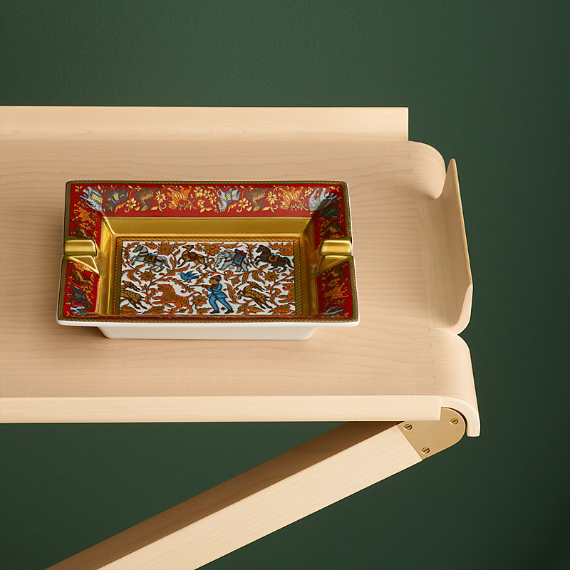 エルメス Chasse en Inde 灰皿 アッシュトレイ 16×20cm Chasse en Inde ashtray | Hermès UAE